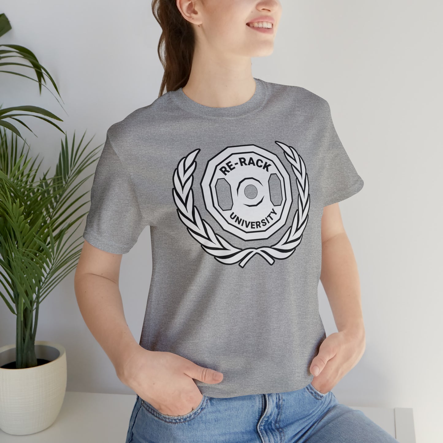 Re-Rack Univ Unisex Jersey Short Sleeve Tee