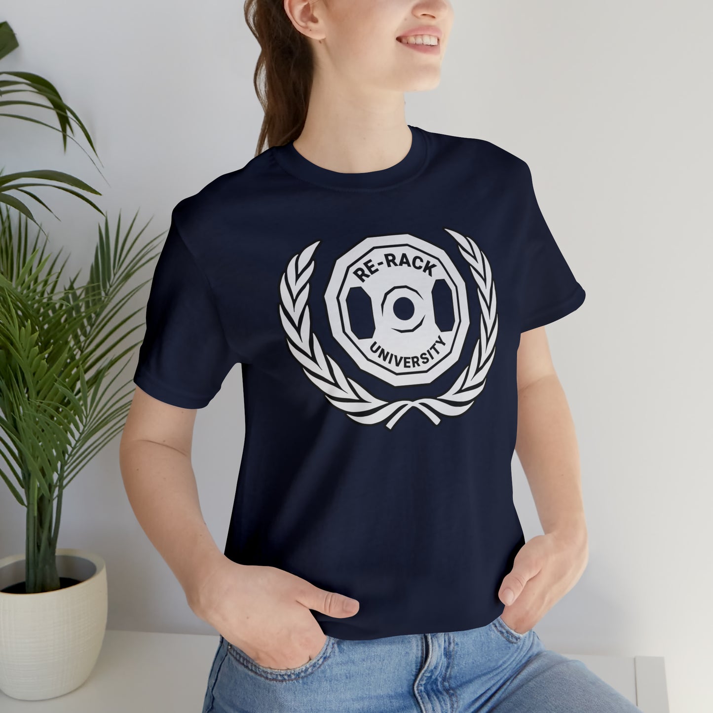 Re-Rack Univ Unisex Jersey Short Sleeve Tee