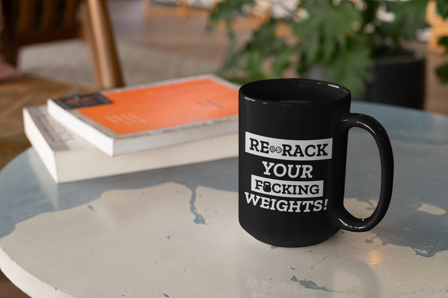 Black Glossy Mug