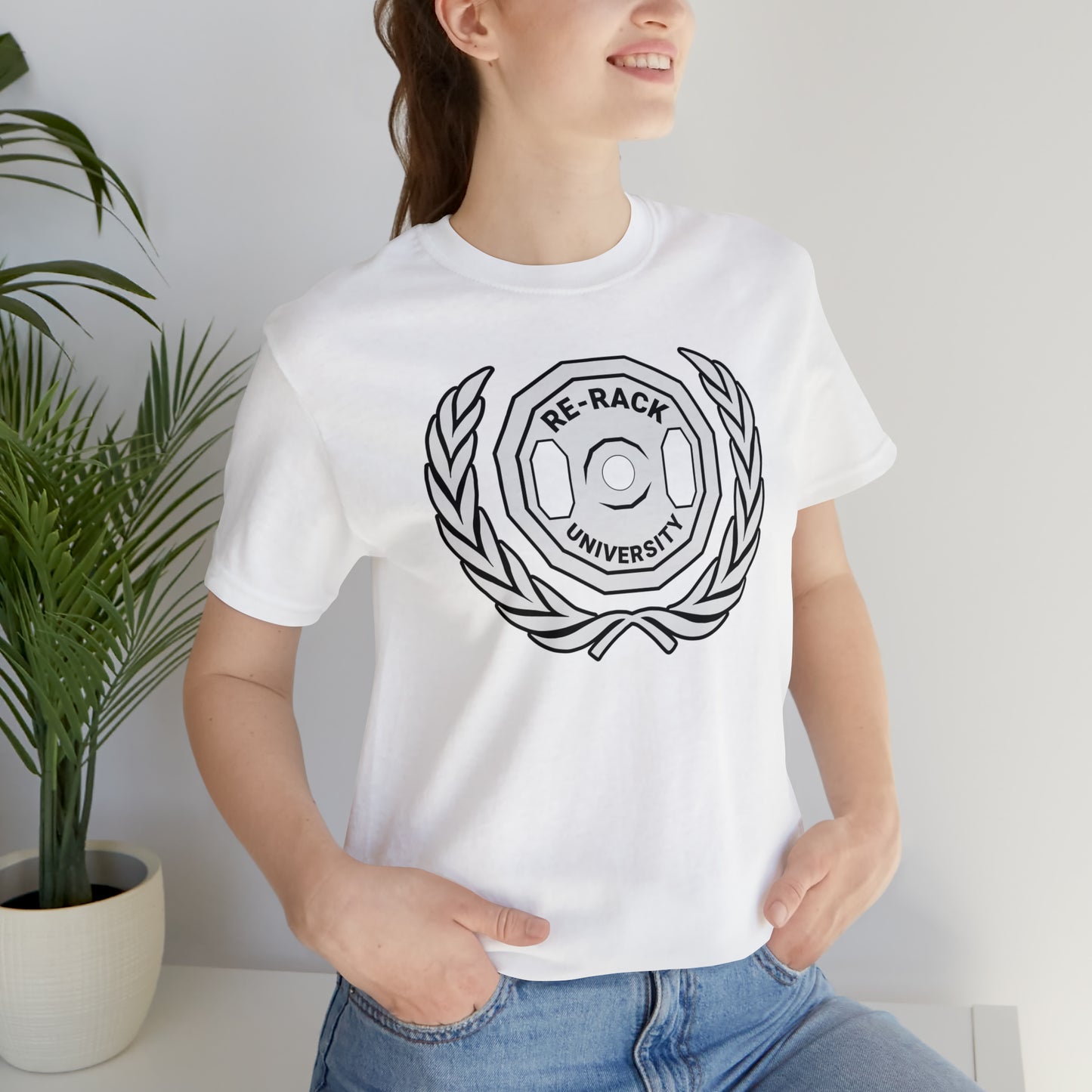 Re-Rack Univ Unisex Jersey Short Sleeve Tee
