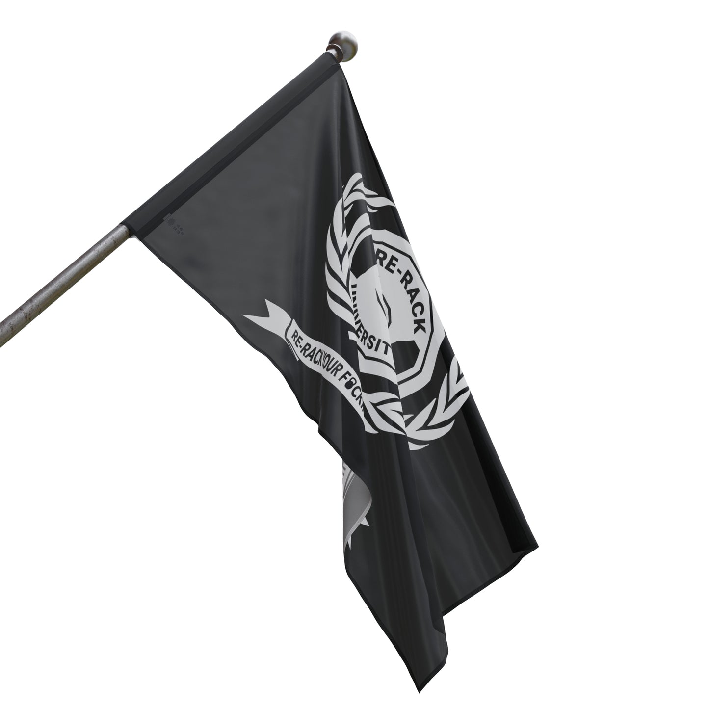 Re-Rack University Flag