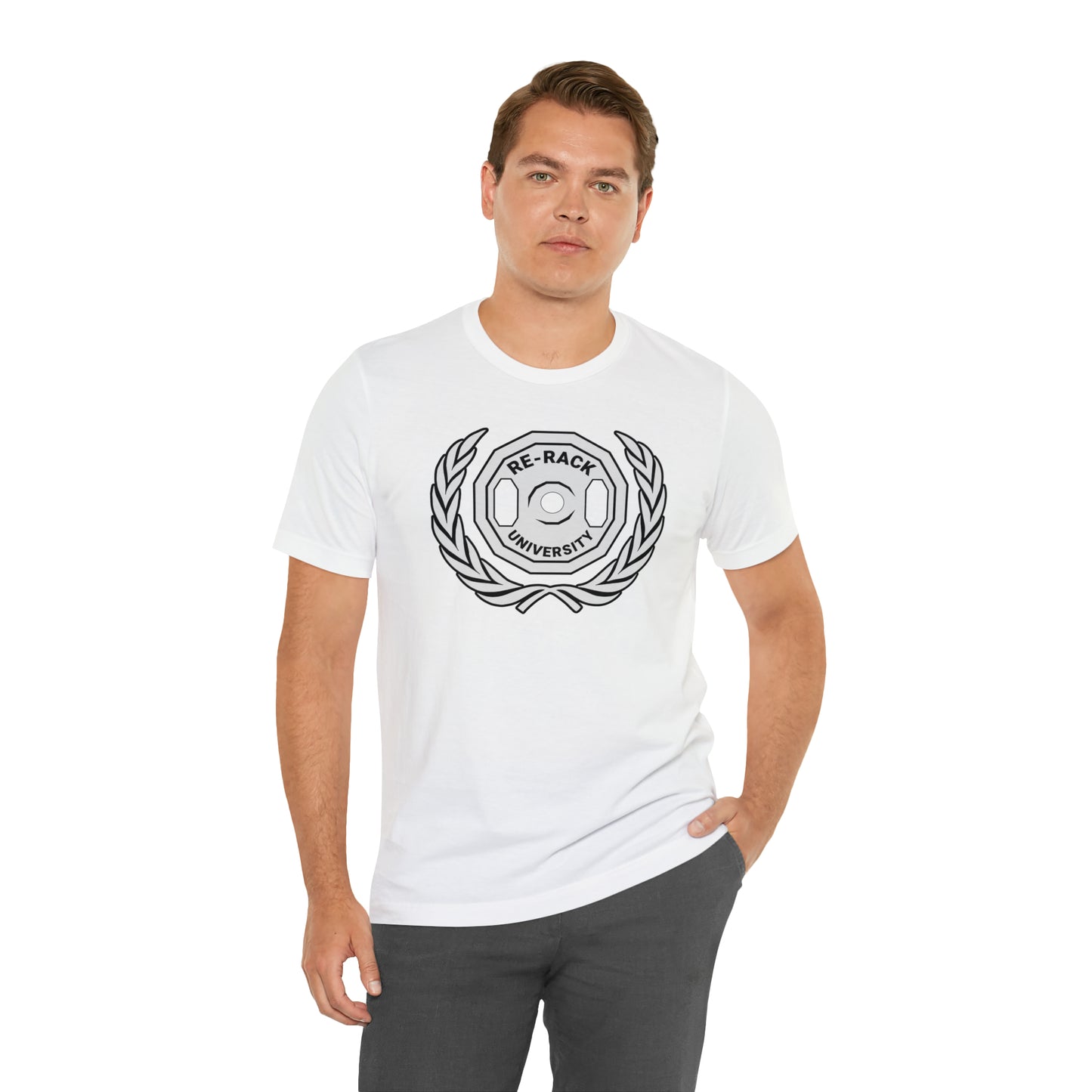 Re-Rack Univ Unisex Jersey Short Sleeve Tee