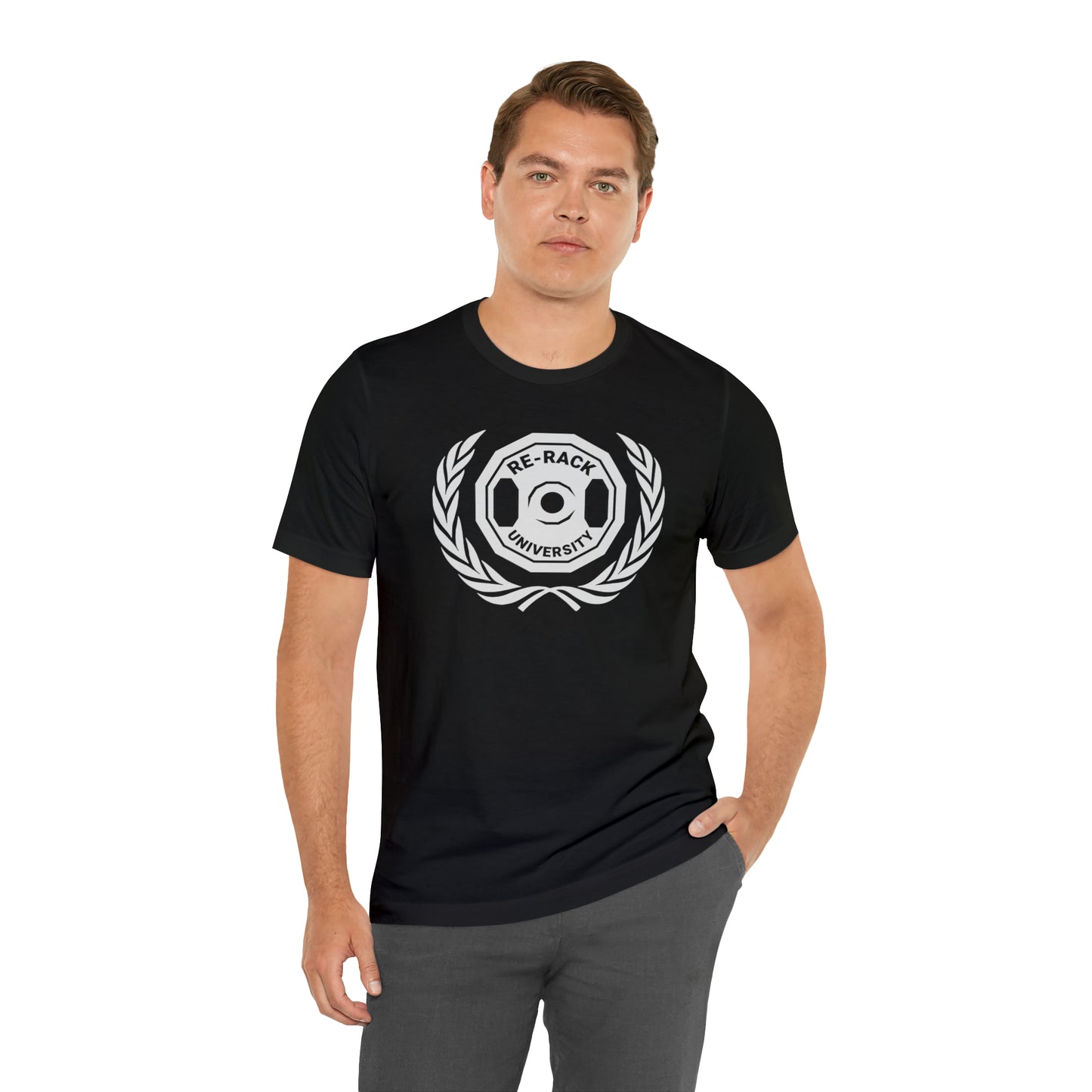 Re-Rack Univ Unisex Jersey Short Sleeve Tee