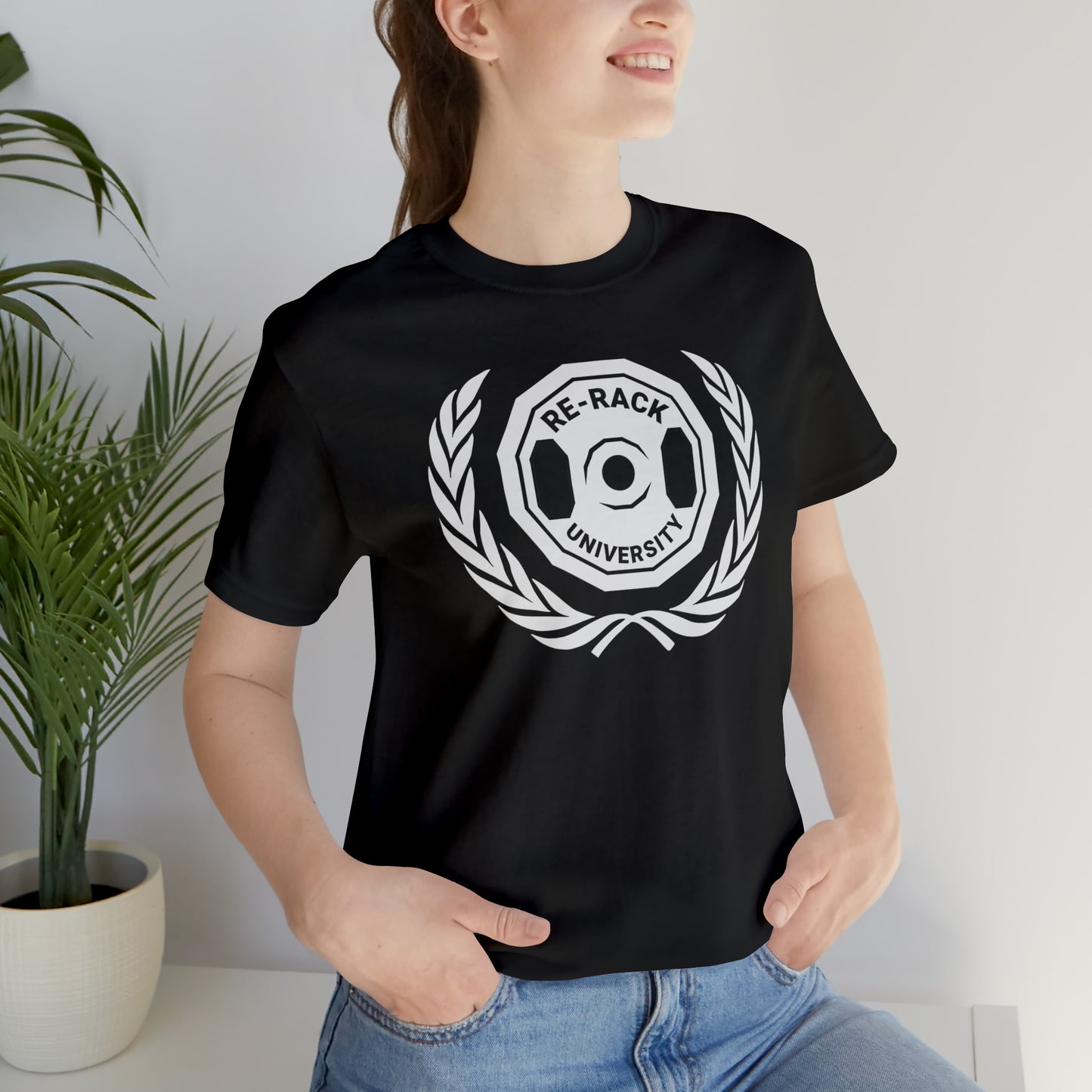 Re-Rack Univ Unisex Jersey Short Sleeve Tee