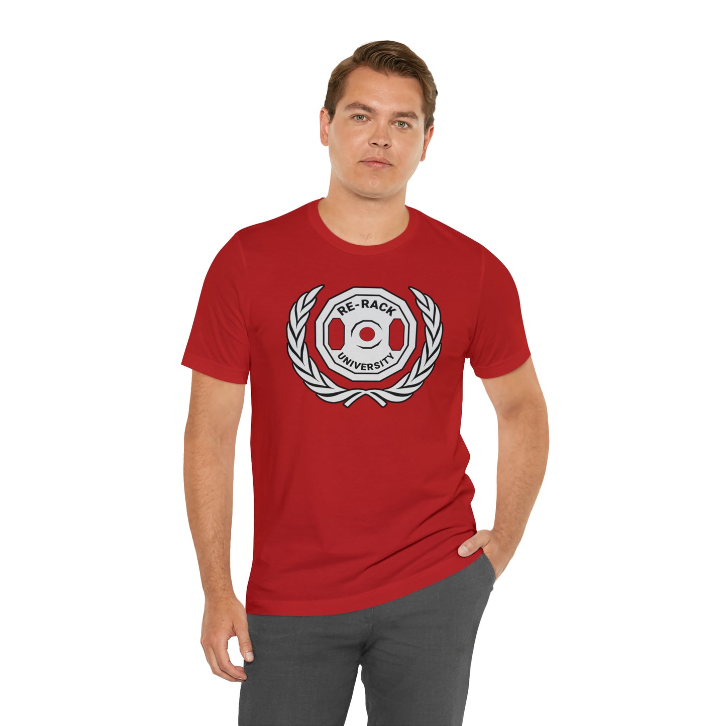 Re-Rack Univ Unisex Jersey Short Sleeve Tee