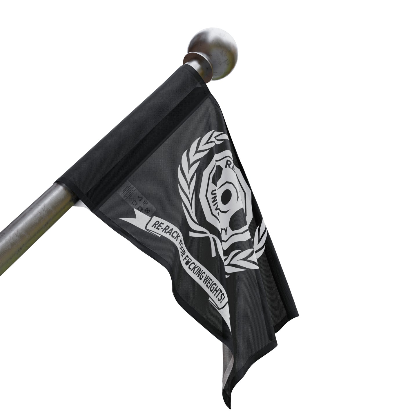 Re-Rack University Flag