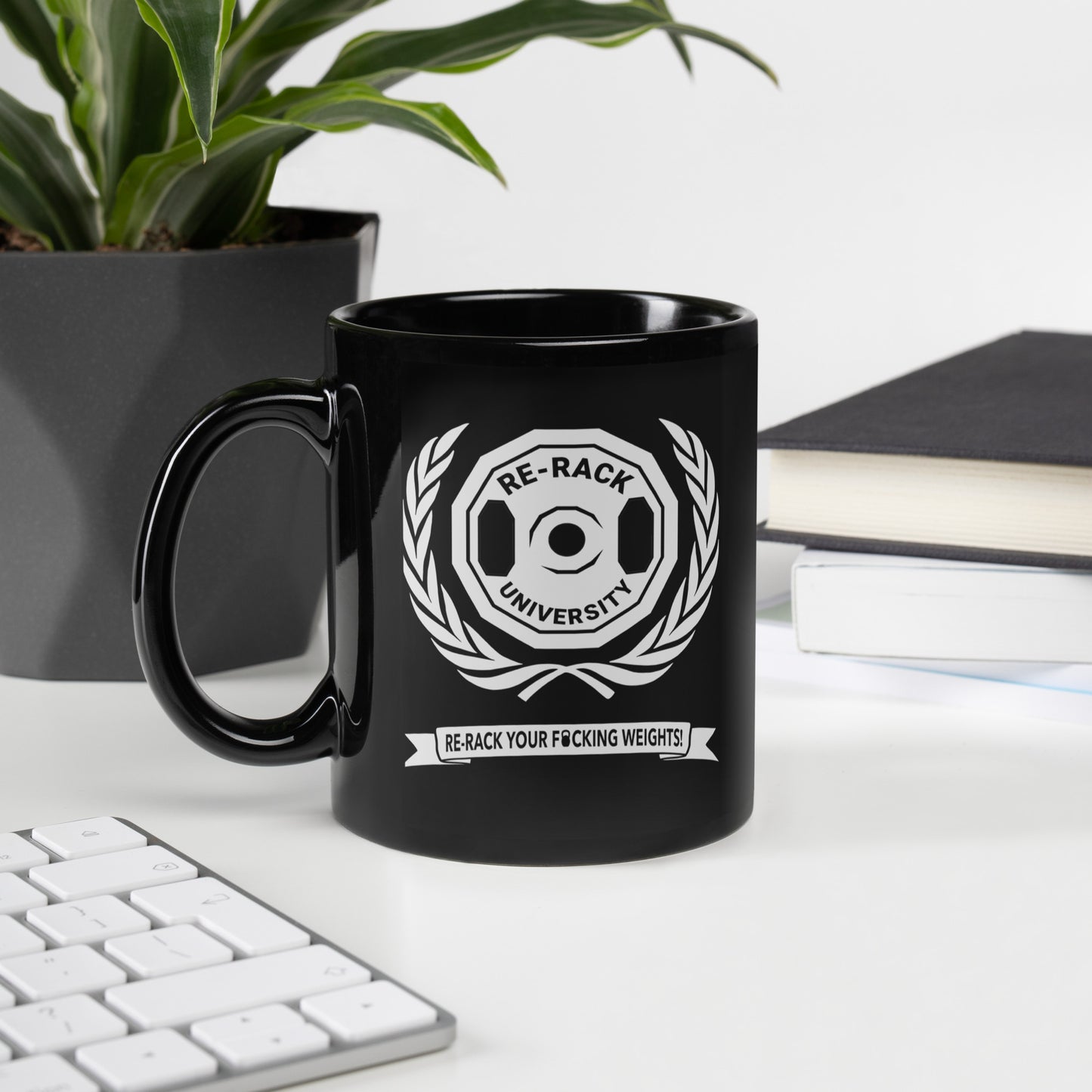 Black Glossy Mug