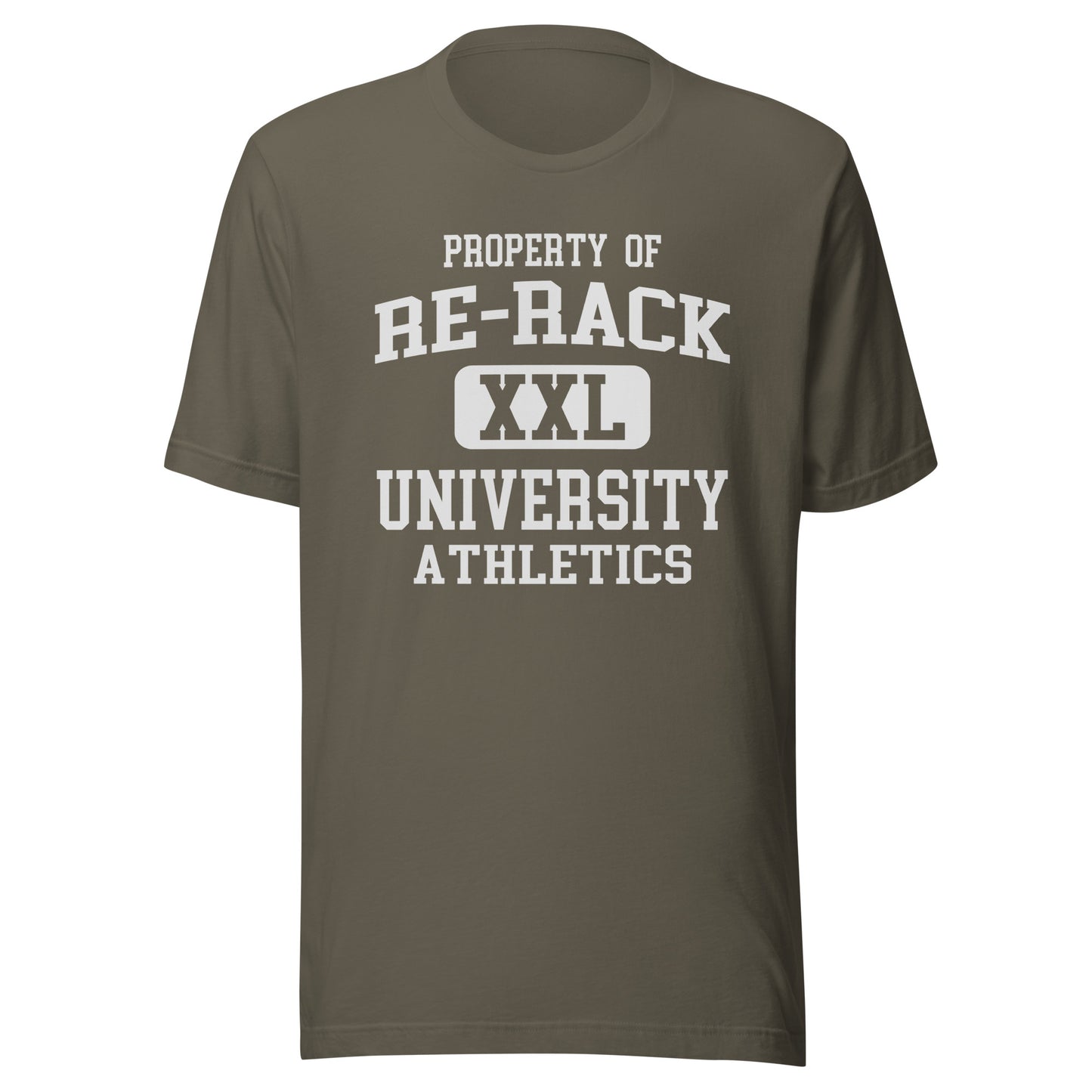 Property of Re-Rack Univ t-shirt