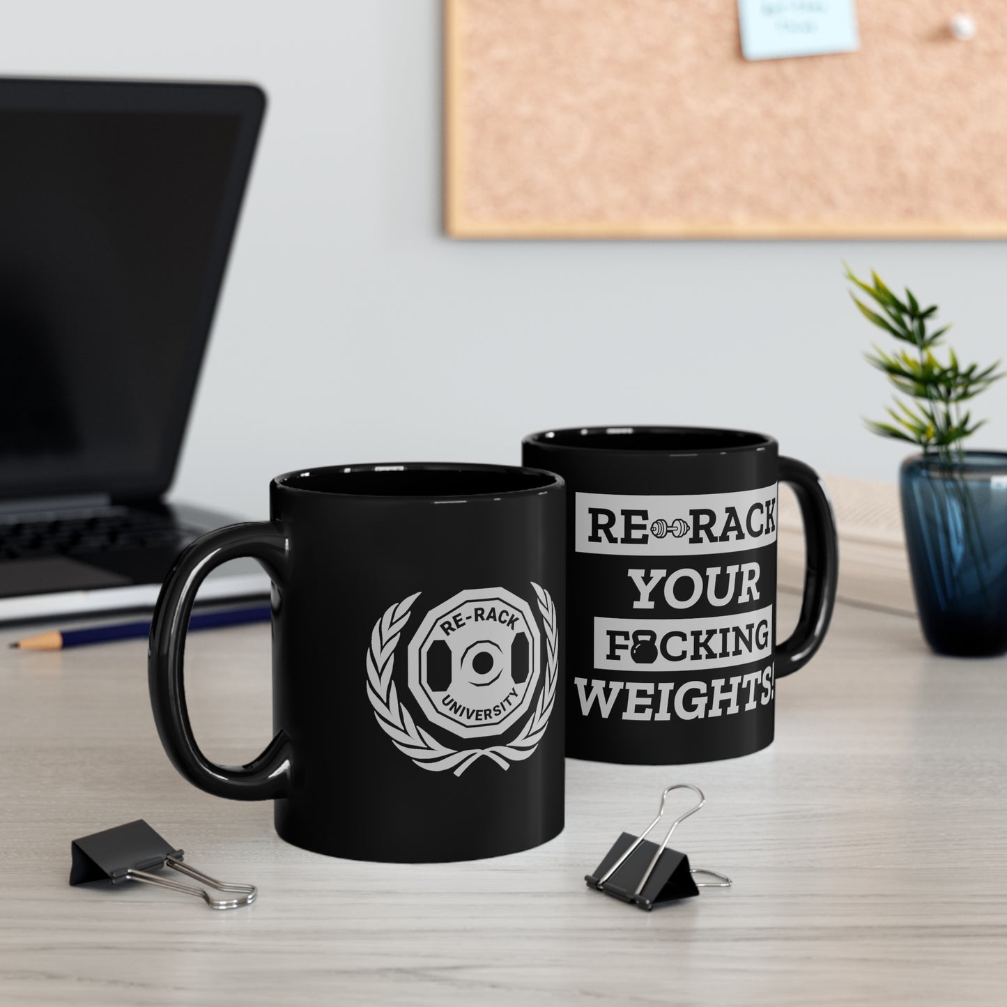 11oz Black Mug