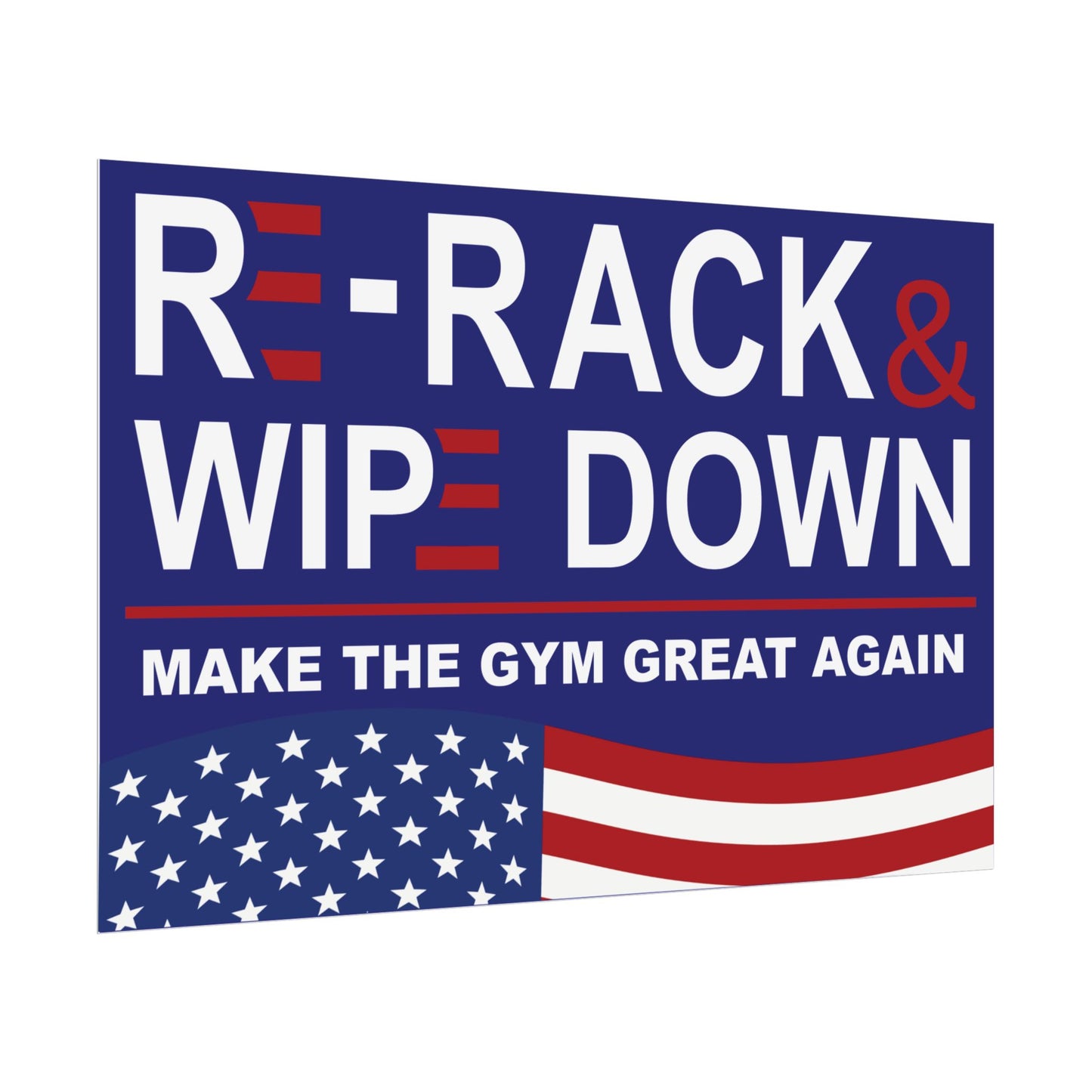 "Make the Gym Great Again" Poster