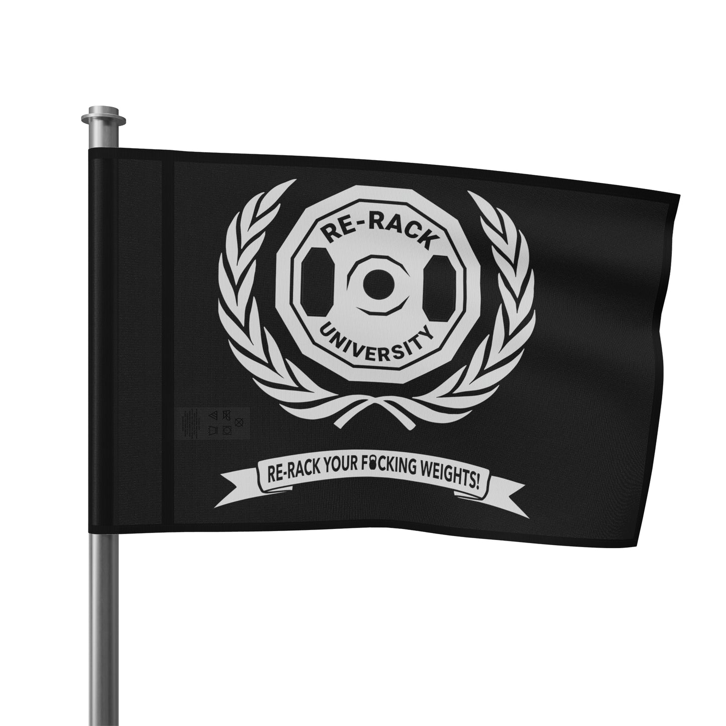 Re-Rack University Flag