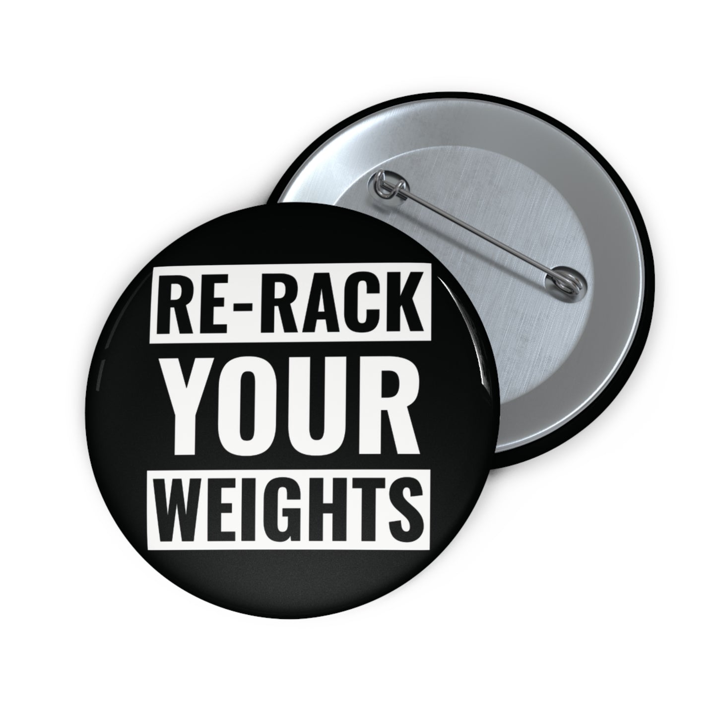 Re-rack Your Weights Pin