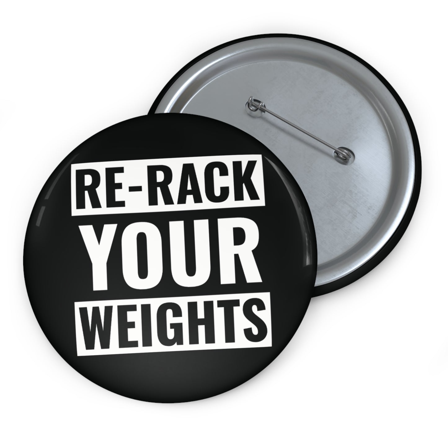 Re-rack Your Weights Pin