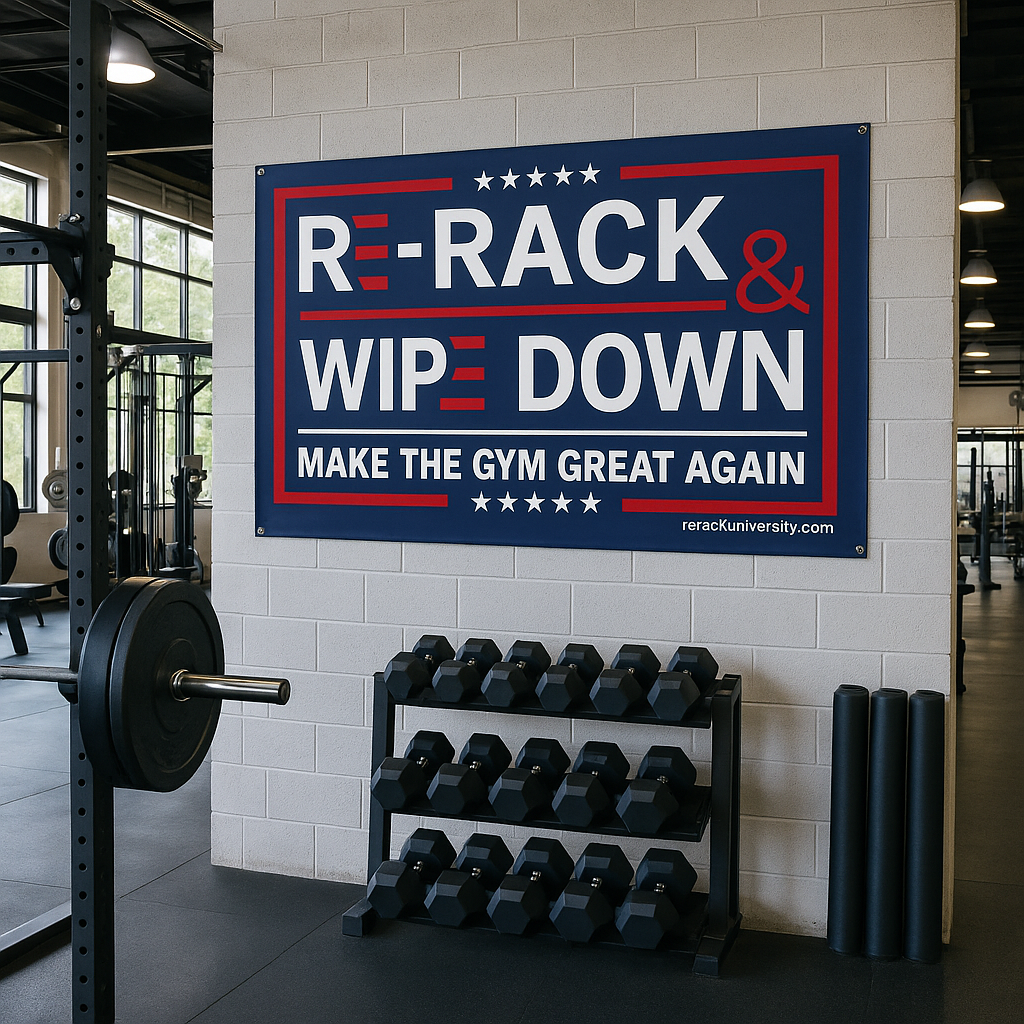Make the Gym Great Again - Matte Banner