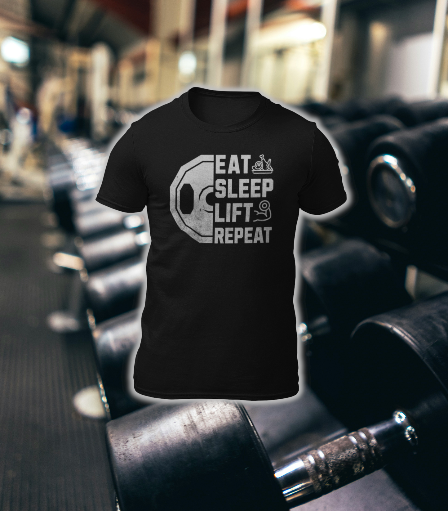 Eat Sleep Lift Repeat Tee