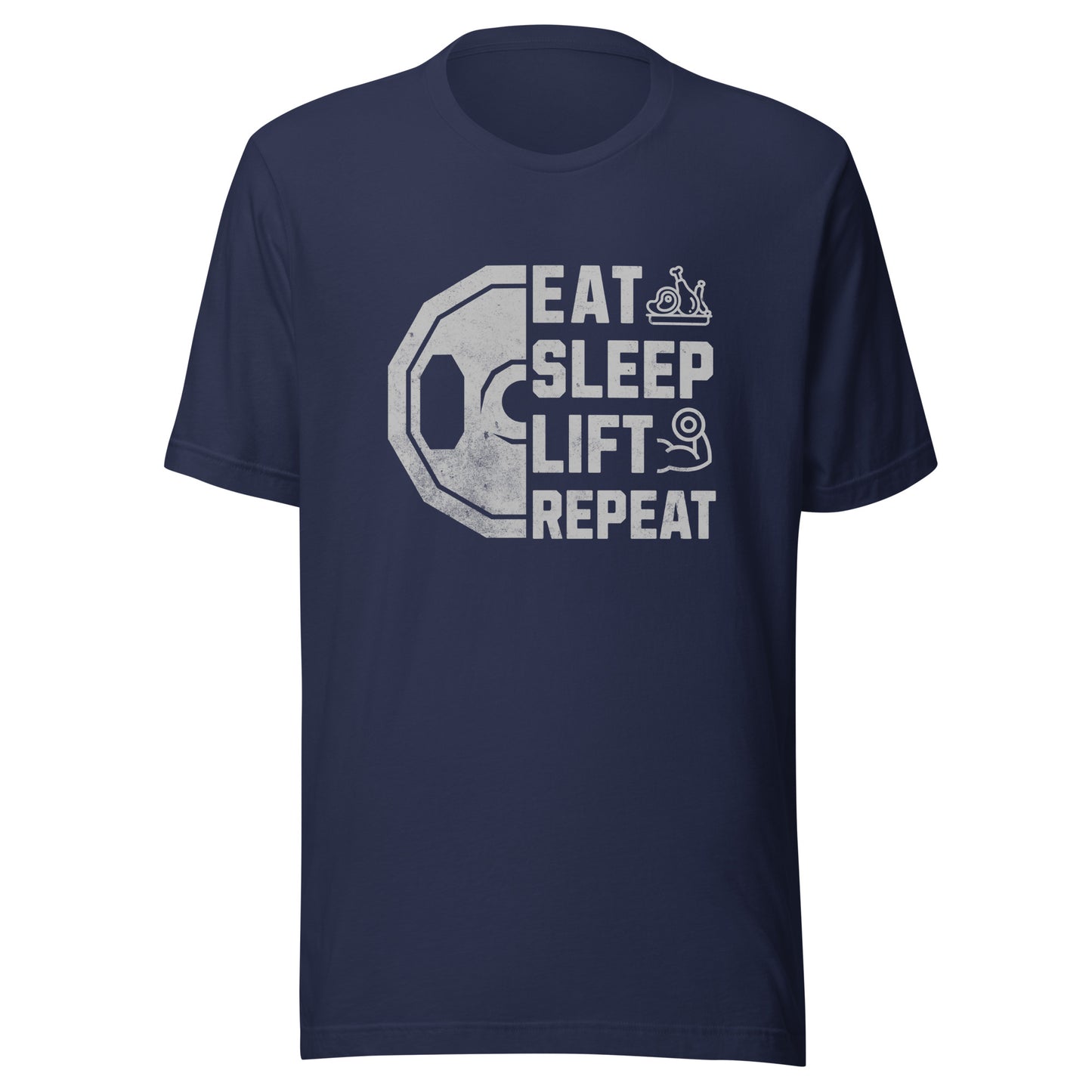 Eat Sleep Lift Repeat Tee