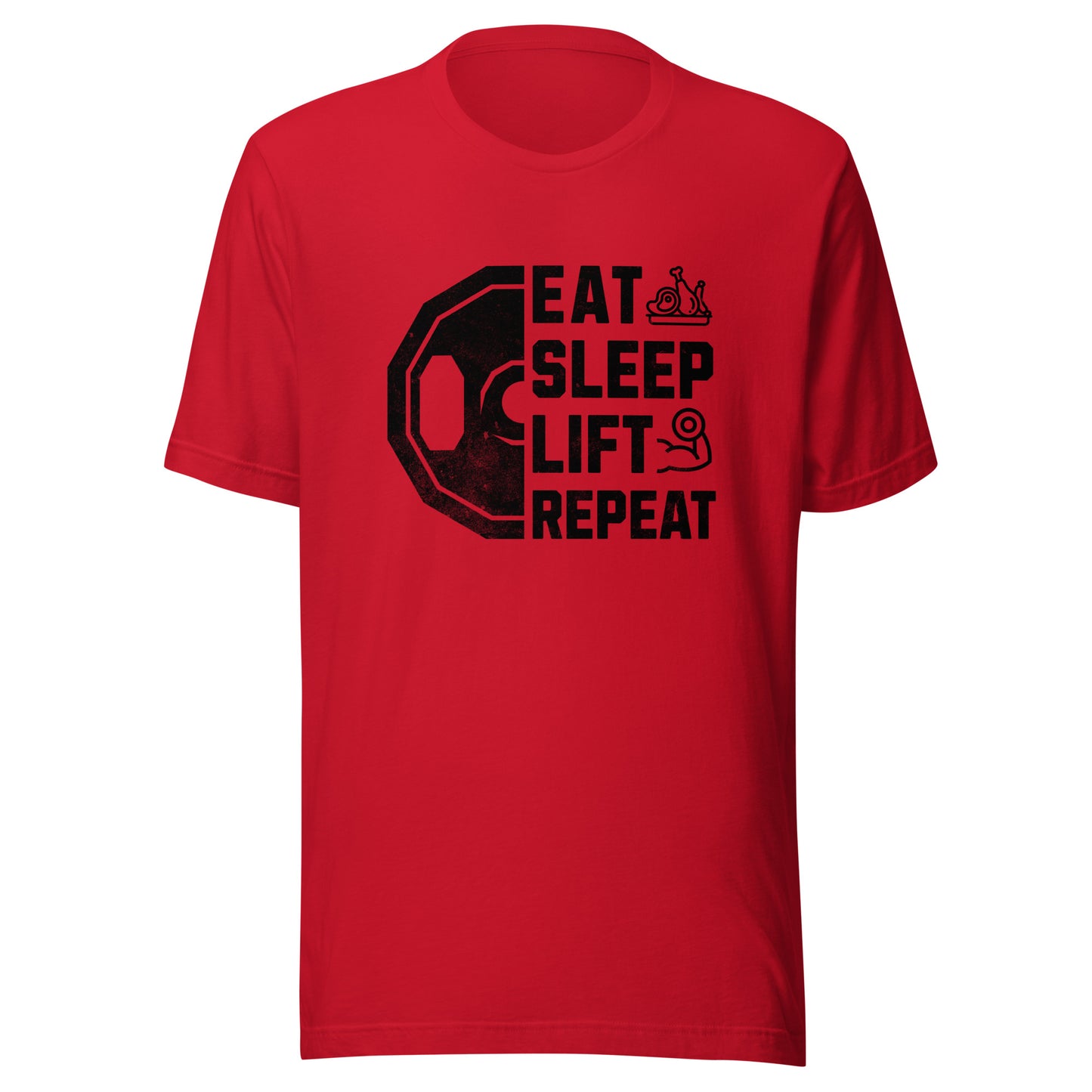 Eat Sleep Lift Repeat Tee